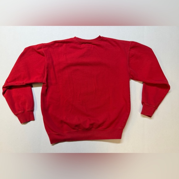 Nissin Top Ramen Noodles x Gudetama Men’s Small Red Crewneck Sweatshirt - Picture 6 of 6